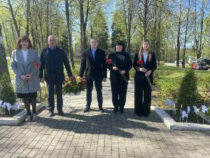 Представители Гродненского агентства почтили память  узников фашистских концлагерей времен Великой Отечественной войны 