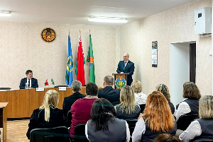 Председатель Государственного комитета по имуществу Республики Беларусь  Дмитрий Матусевич посетил Лидский филиал Гродненского агентства по государственной регистрации и земельному кадастру