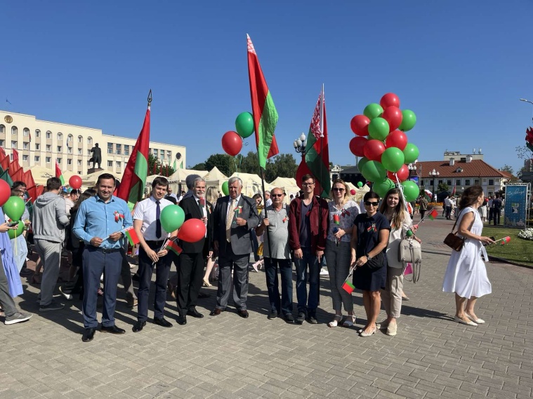 Представители Гродненского агентства приняли участие в торжественных мероприятиях, посвященных Дню Независимости Республики Беларусь 