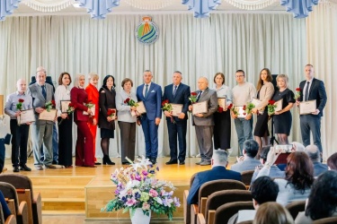 Сотрудники Гродненского агентства удостоены высоких наград ко Дню работников землеустроительной и картографо-геодезической службы Беларуси