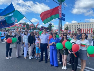 Представители Гродненского агентства приняли участие в мероприятиях, посвященных Дню Независимости Республики Беларусь