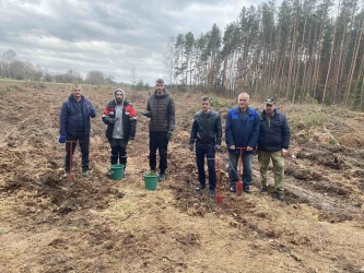 Гродненское агентство продолжает участвовать в республиканской акции «Дай лесу новае жыццё»