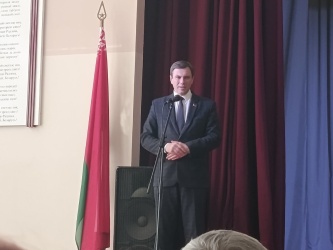 Совет ветеранов Октябрьского района г. Гродно поздравил женщин с 8 Марта